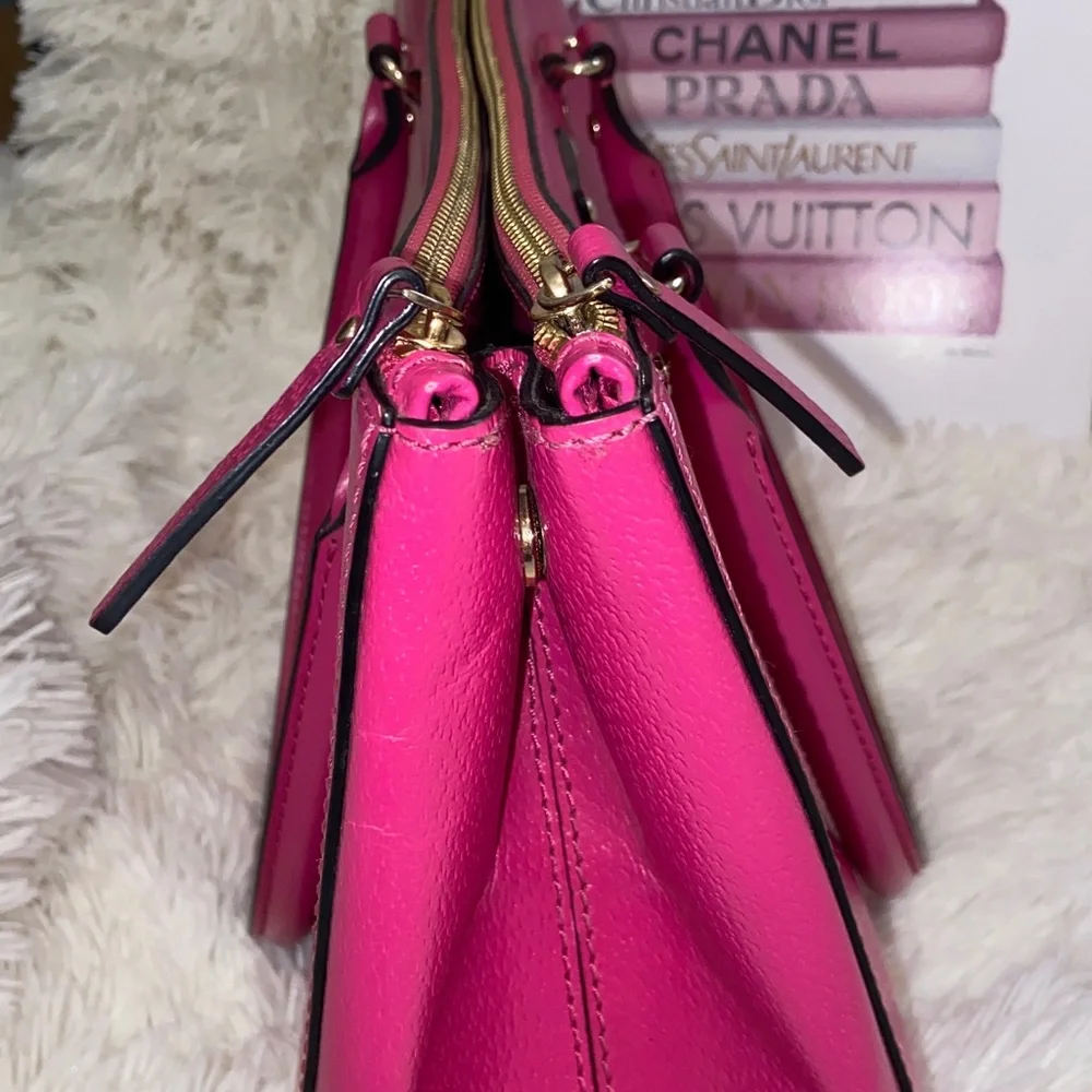 kate spade Hot Pink Leather Shoulder Bag